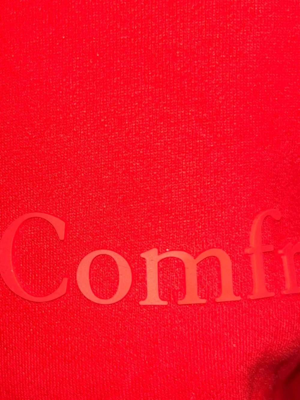 COMFRT Red LIMITED EDITION MATCHING SET  LIKE NEW M